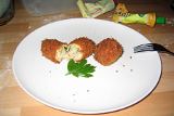 Zelfgemaakte bitterbal en kroket